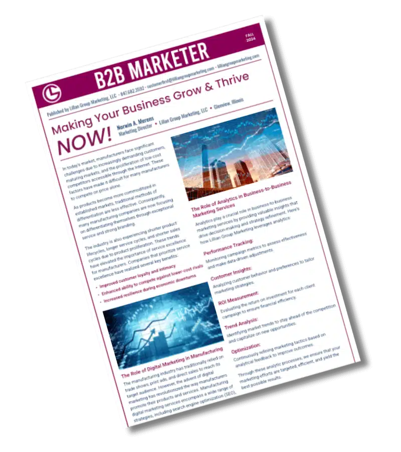 lillian group newsletter cover